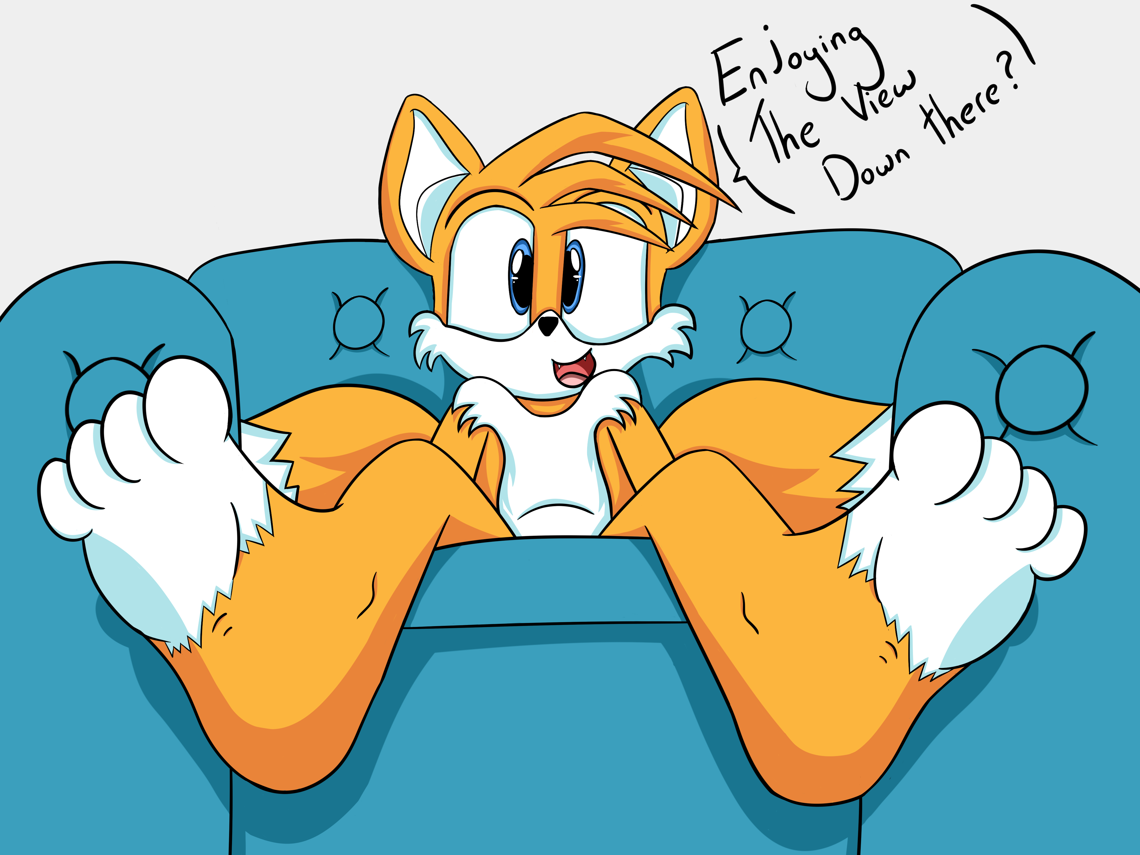 Tails feet - 🧡 3D Tail's feet worshipped by FeetyMcFoot -- Fur Affini...